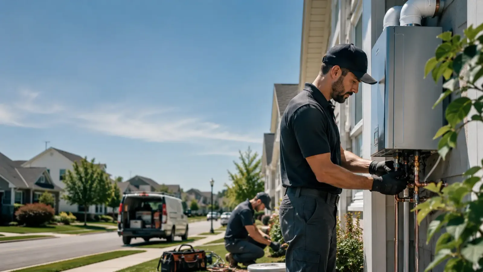 Tankless Water Heater Installation in Ray, ND